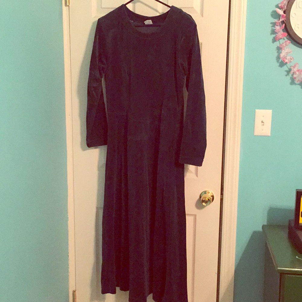Vintage Velvet Dress